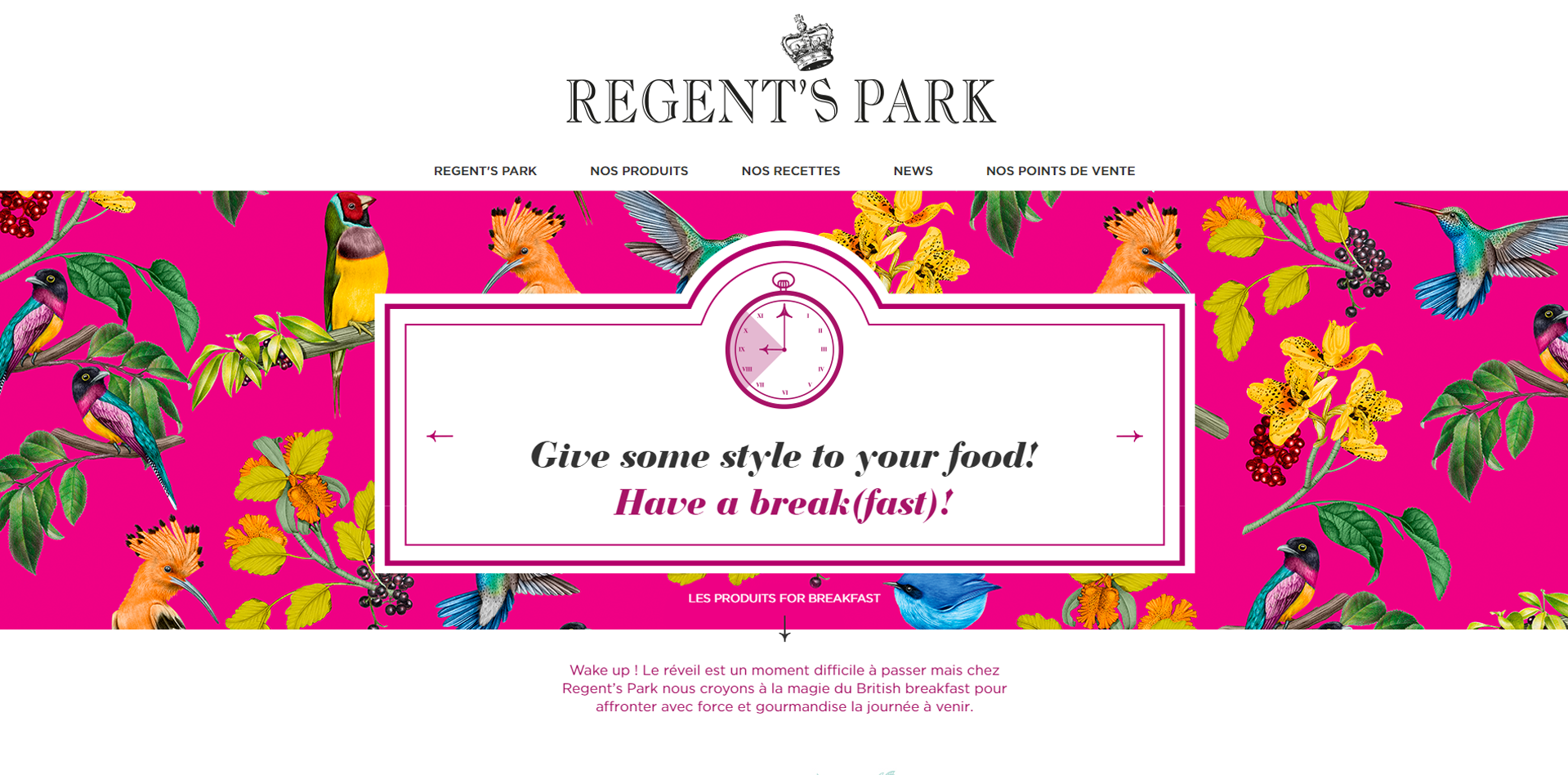 Site Regent's Park - Agence F+