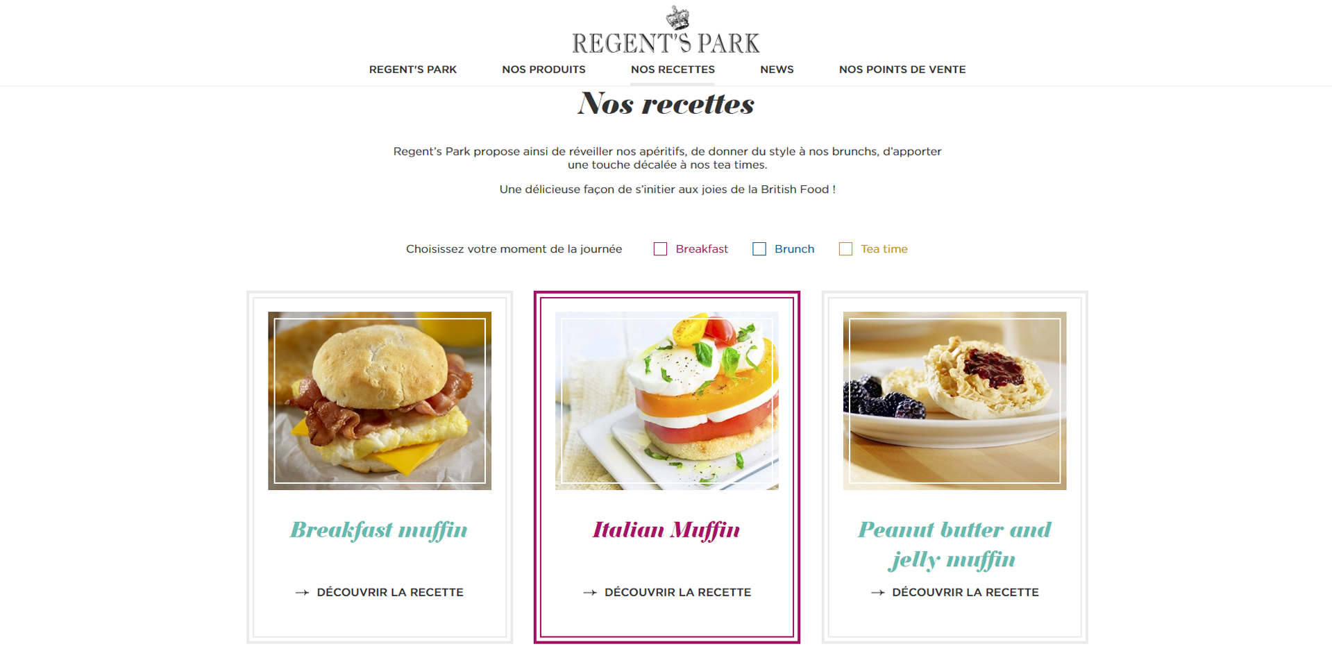 Site Regent's Park - Agence F+