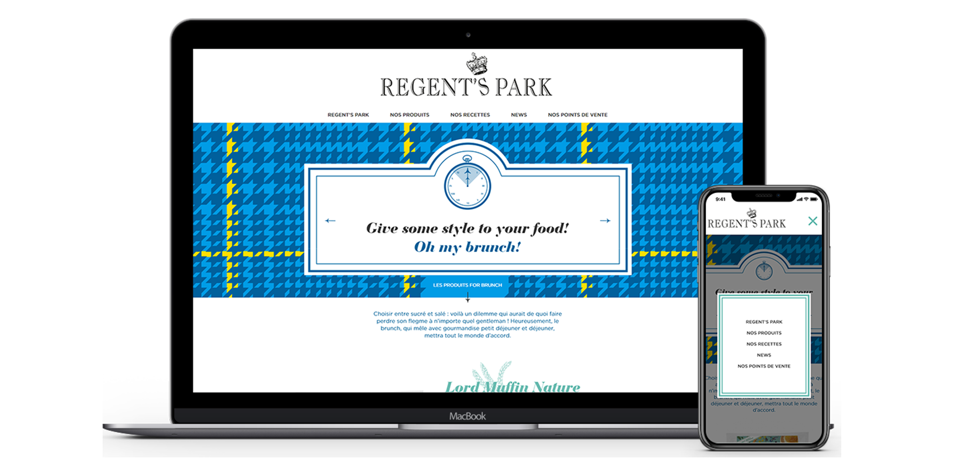 Site Regent's Park - Agence F+