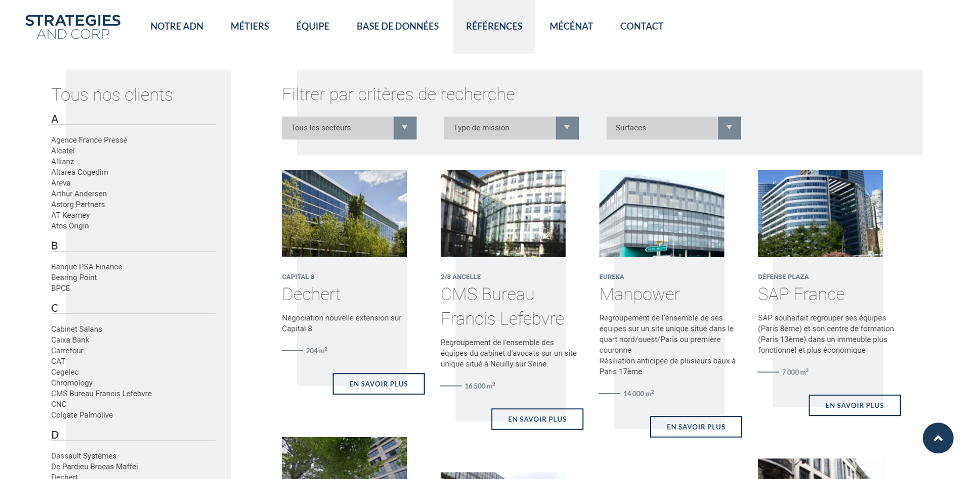 Site strategies and corp - Agence F+